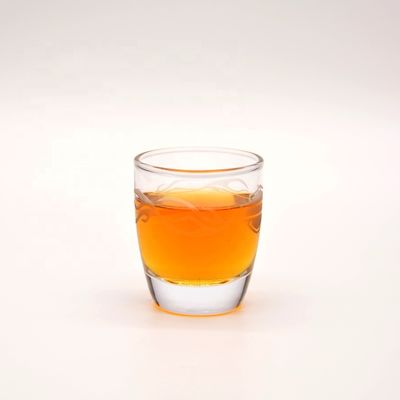 jakość Platinum 50ml Unique Shot Glasses With Branded Decal Logo fabryka