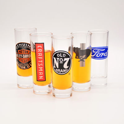 jakość Promotion 2oz Shot Glasses With Logo Unique Shot Glasses fabryka