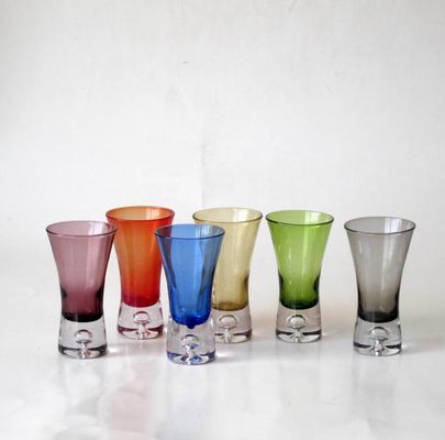 jakość 2oz Six Color CIQ Unique Shot Glasses For Liqour Promotion fabryka