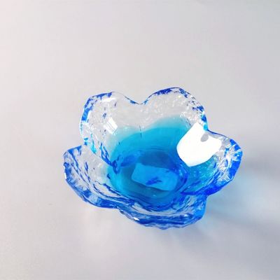 jakość Ins Cherry Blossom Glass Sauce Plates For Dinner Table fabryka