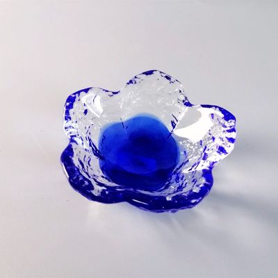 jakość Ins Cherry Blossom Glass Sauce Plates For Dinner Table fabryka