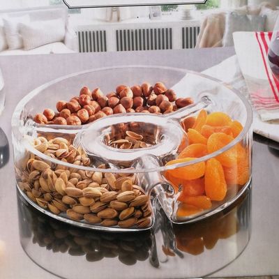 jakość Handmade Glass Fruit Plate fabryka