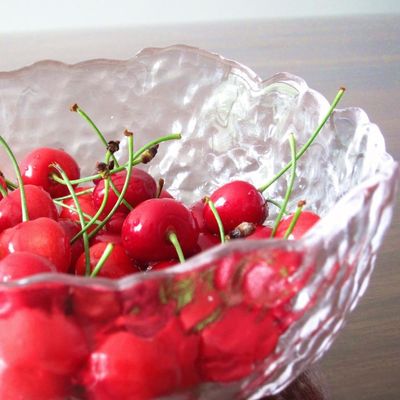 jakość Hammered Pattern Irregular Shape Crystal Salad Serving Bowl fabryka