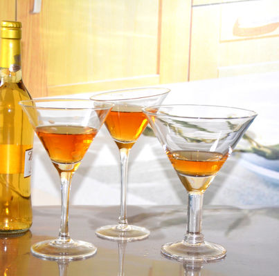 jakość Unique Customization Thick Stem Crystal Cocktail Glasses fabryka