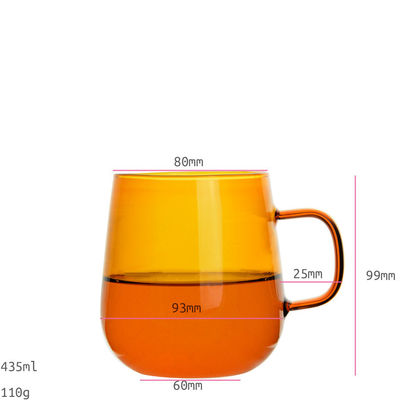 jakość Colored High Borosilicate Tumbler Drinking Glasses fabryka