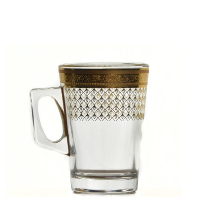 jakość Golden Decorated Gold Decal Tumbler Drinking Glasses fabryka