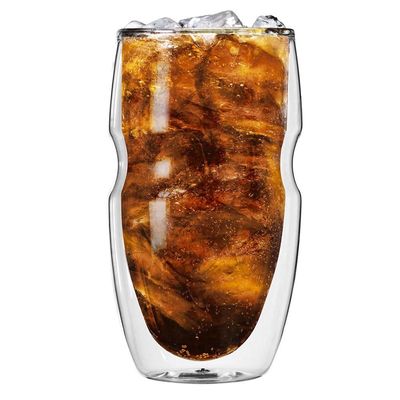 jakość Personalize Borosilicate Double Wall Tumbler Drinking Glasses fabryka
