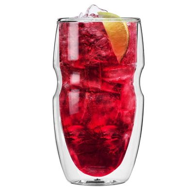 jakość Personalize Borosilicate Double Wall Tumbler Drinking Glasses fabryka