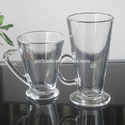 jakość Irish Style Machine Made Crystal Whisky Tumblers With Handle fabryka