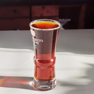 jakość Highball Drinking Cocktail Crystal Glasses Handblown With Color Logo fabryka